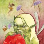 DIE ELFE KANNICHÖRN_Aquarell