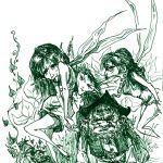 GRUeNE ELFEN_Filzstift