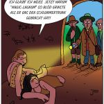 SCHLUMMERTRUNK _ Filzstift, digitale Kolorierung