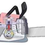 MOTORSÄGE _ Verlag International _ digitale Illustration