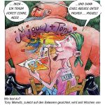 TATOOS _ Feder, Aquarell